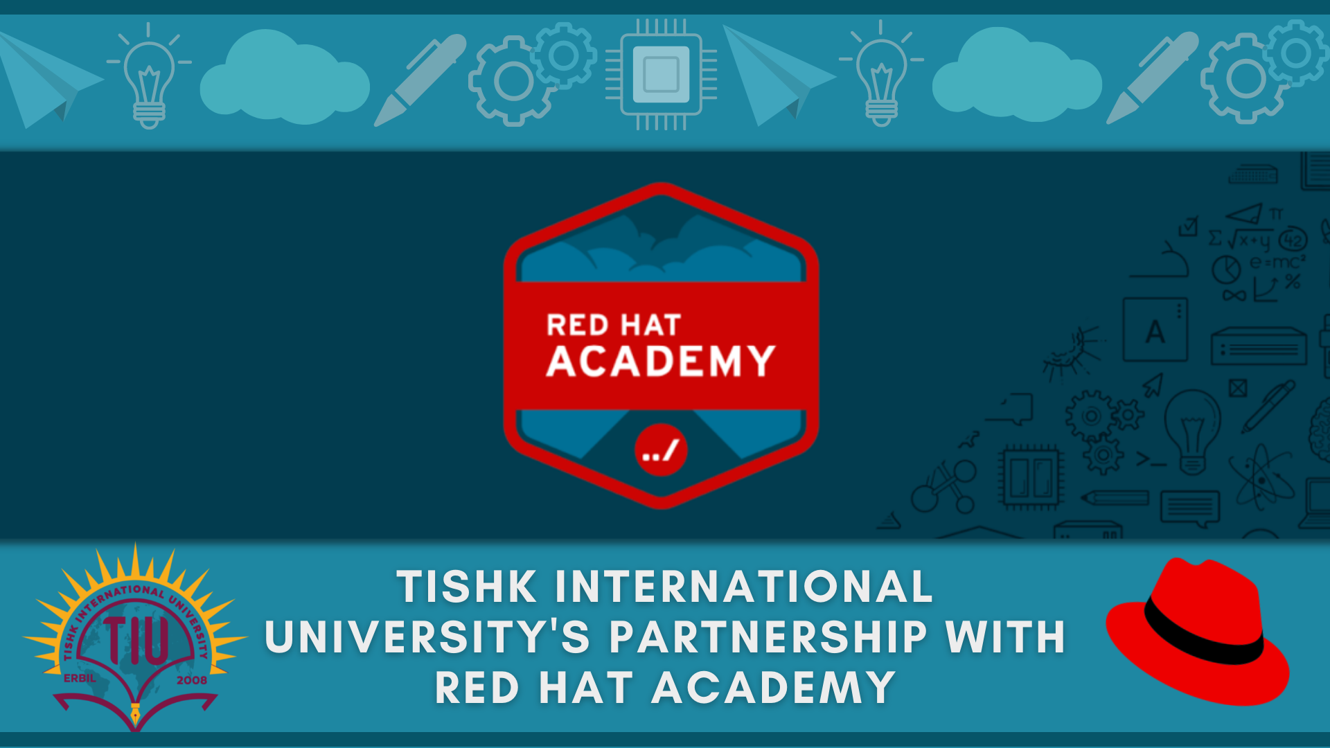 tishk-international-university-s-partnership-with-red-hat-academy