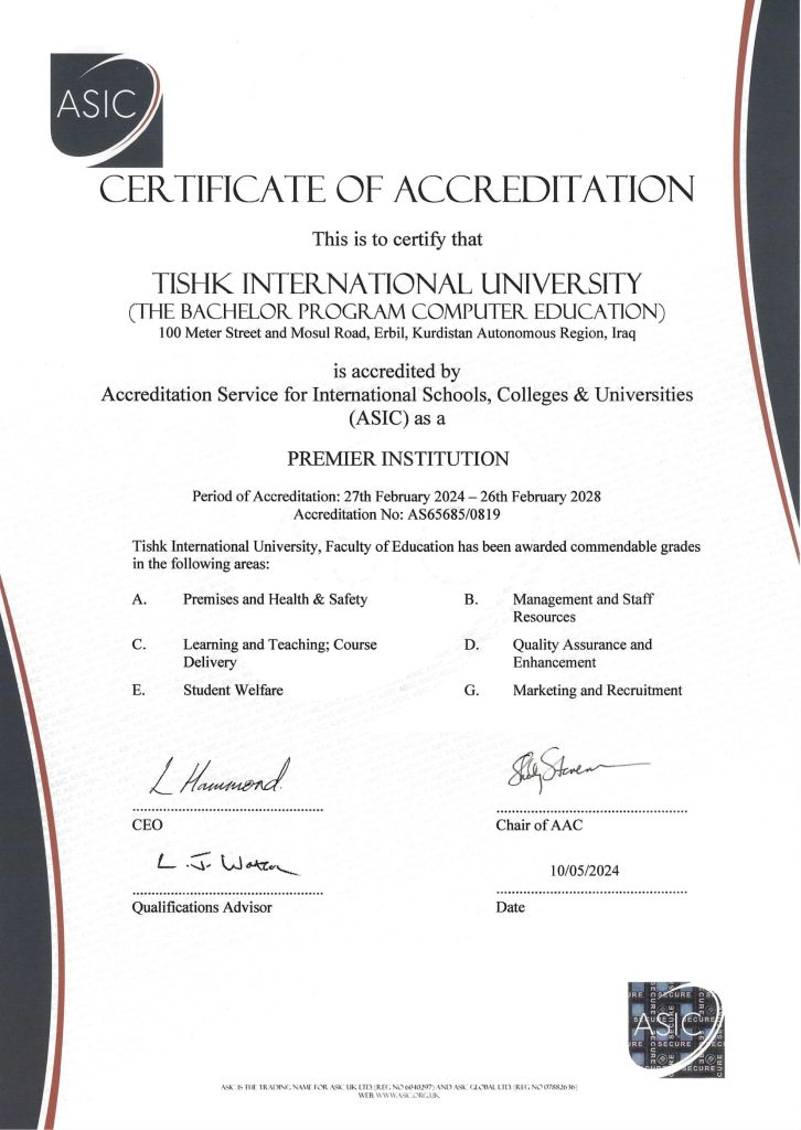 Tishk International University | The Future is Here