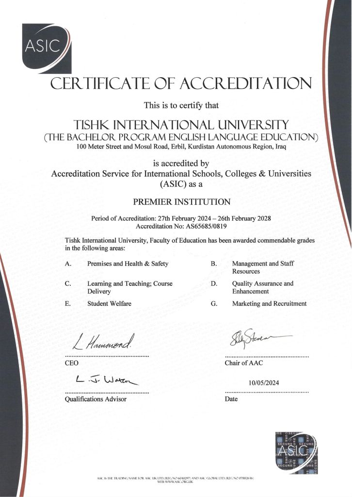 Tishk International University | The Future is Here