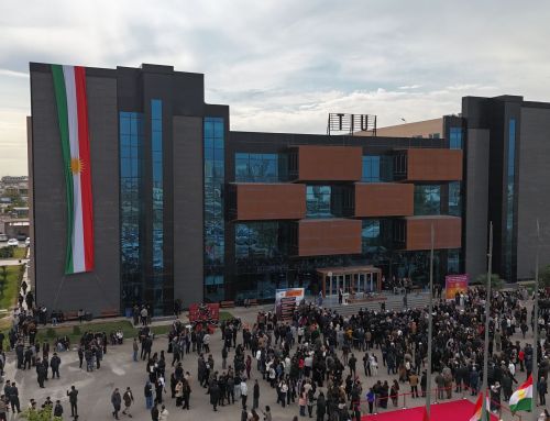 Kurdistan Flag Day at Tishk International University