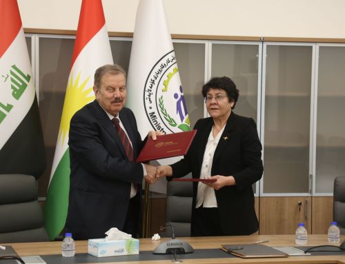 Tishk International University Signs MOU with Ministry of Labor and Social Affairs