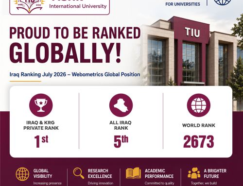 Tishk International University enhances its ranking in Webometrics 2026