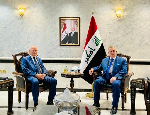 Tishk International University President Meets Iraqi Ambassador in Amman to Strengthen Academic Cooperation